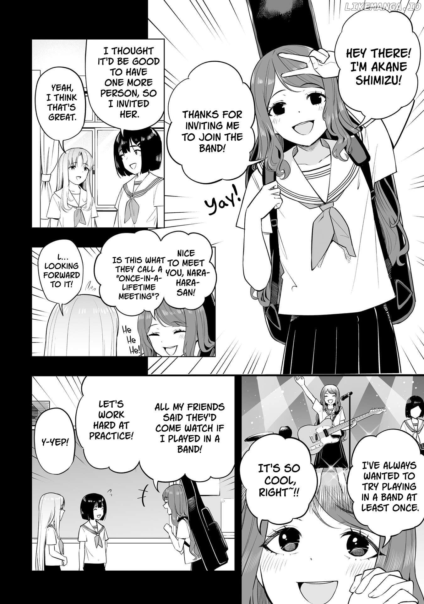 Band o Kubi ni Sareta Boku to Oshi JK no Seishun Rewrite Chapter 4 - page 6