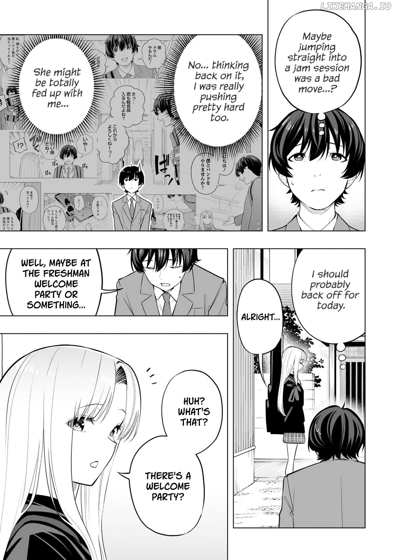 Band o Kubi ni Sareta Boku to Oshi JK no Seishun Rewrite Chapter 5 - page 9