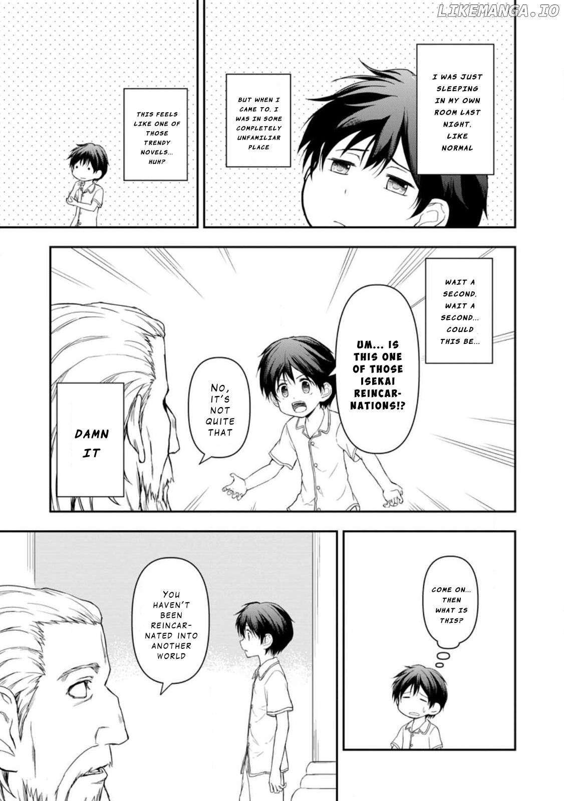 Kami ni Tensei Shita Shounen ga Mofumofu to Isekai wo Tabishimasu Chapter 1 - page 10