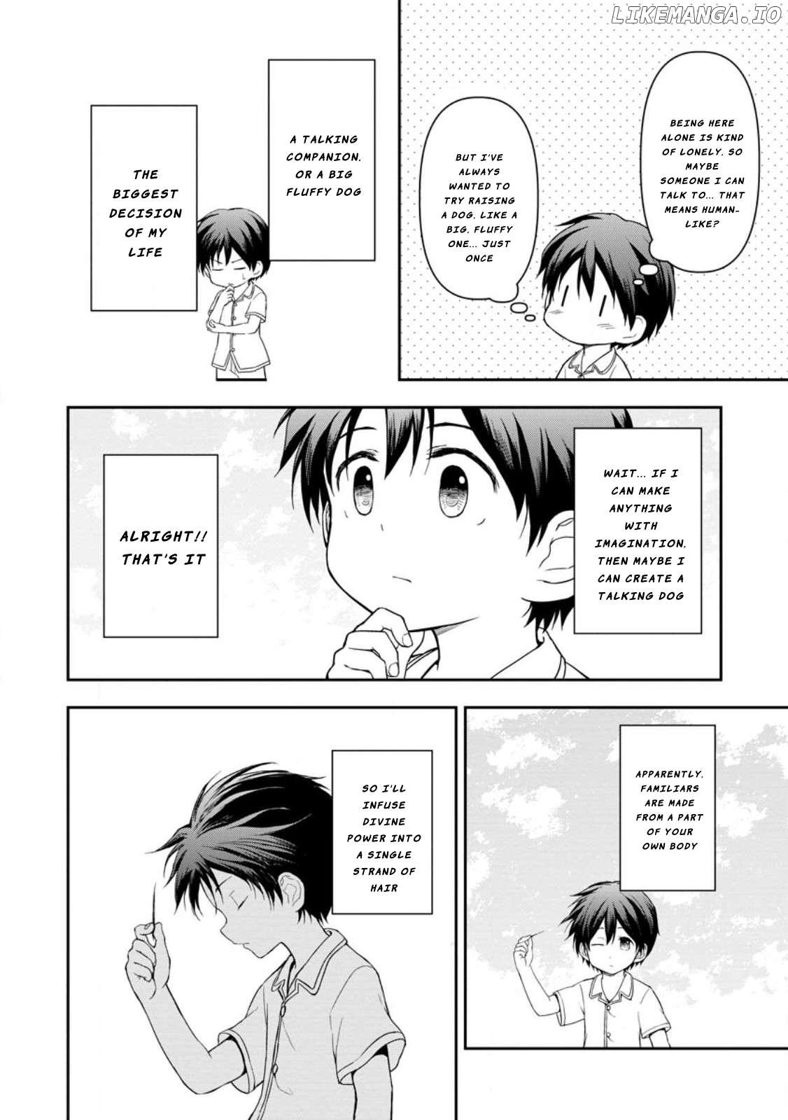 Kami ni Tensei Shita Shounen ga Mofumofu to Isekai wo Tabishimasu Chapter 2 - page 10