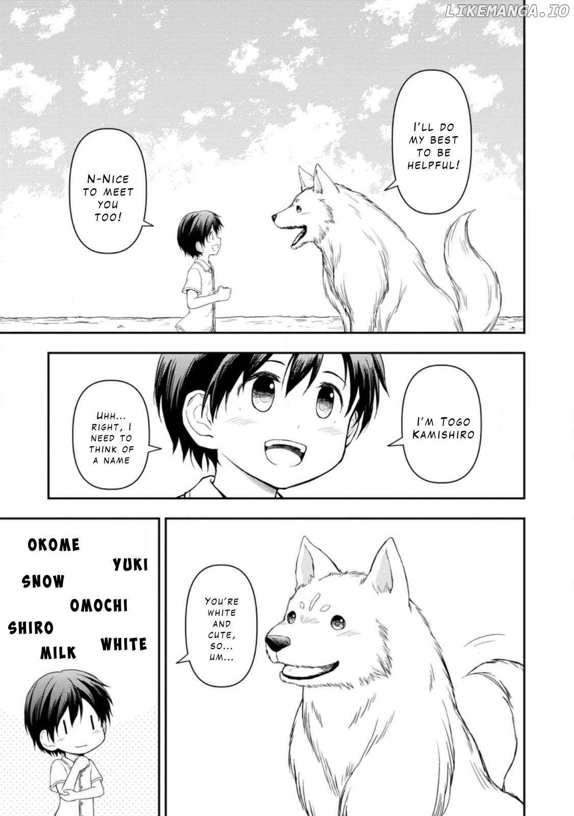 Kami ni Tensei Shita Shounen ga Mofumofu to Isekai wo Tabishimasu Chapter 2 - page 13