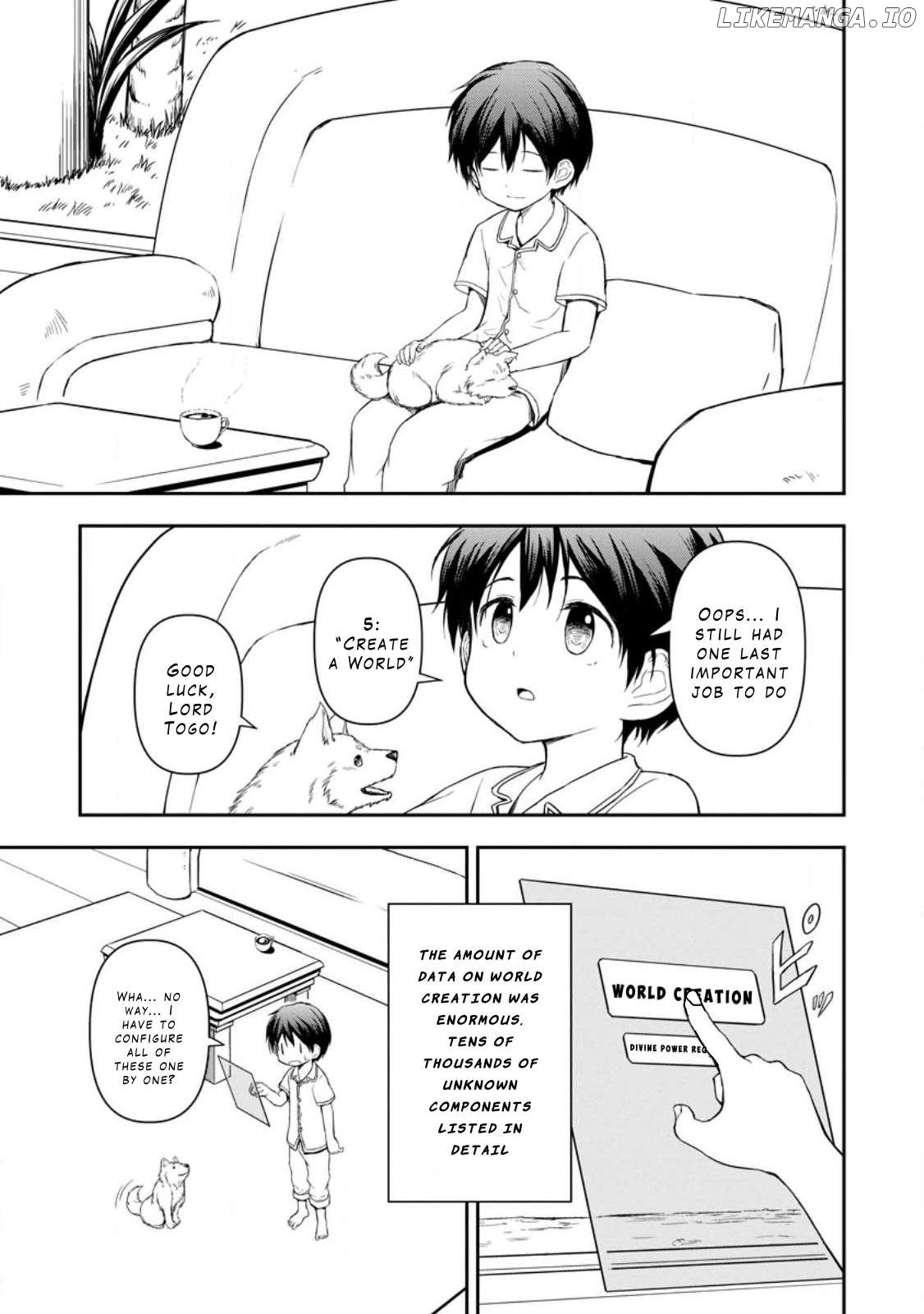 Kami ni Tensei Shita Shounen ga Mofumofu to Isekai wo Tabishimasu Chapter 2 - page 17