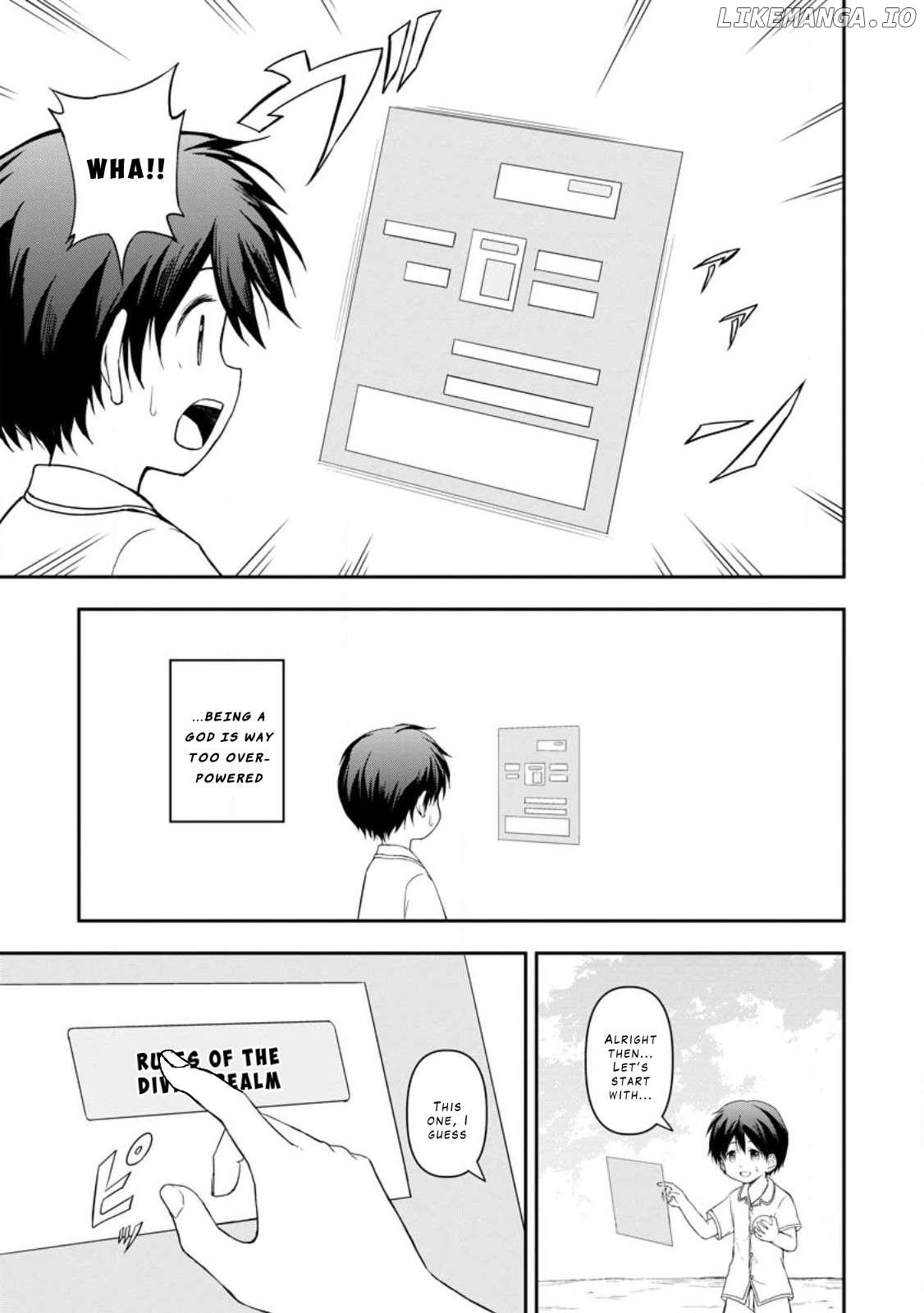 Kami ni Tensei Shita Shounen ga Mofumofu to Isekai wo Tabishimasu Chapter 2 - page 3