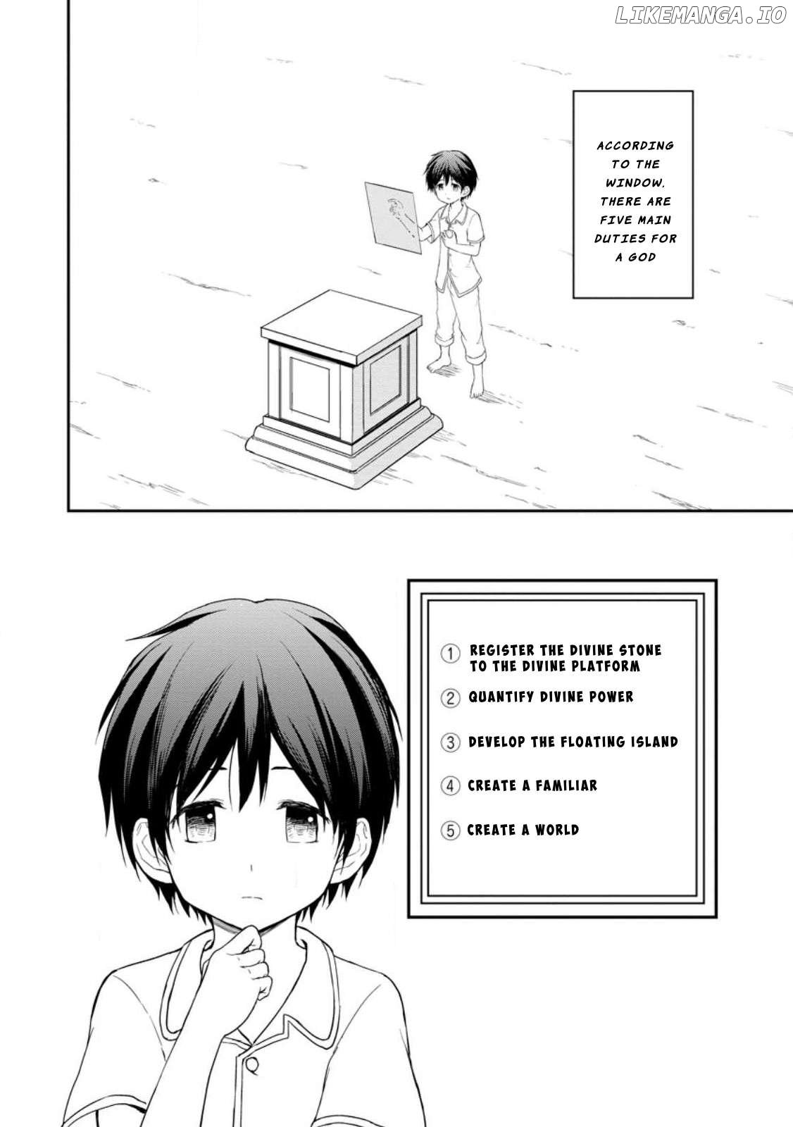 Kami ni Tensei Shita Shounen ga Mofumofu to Isekai wo Tabishimasu Chapter 2 - page 4