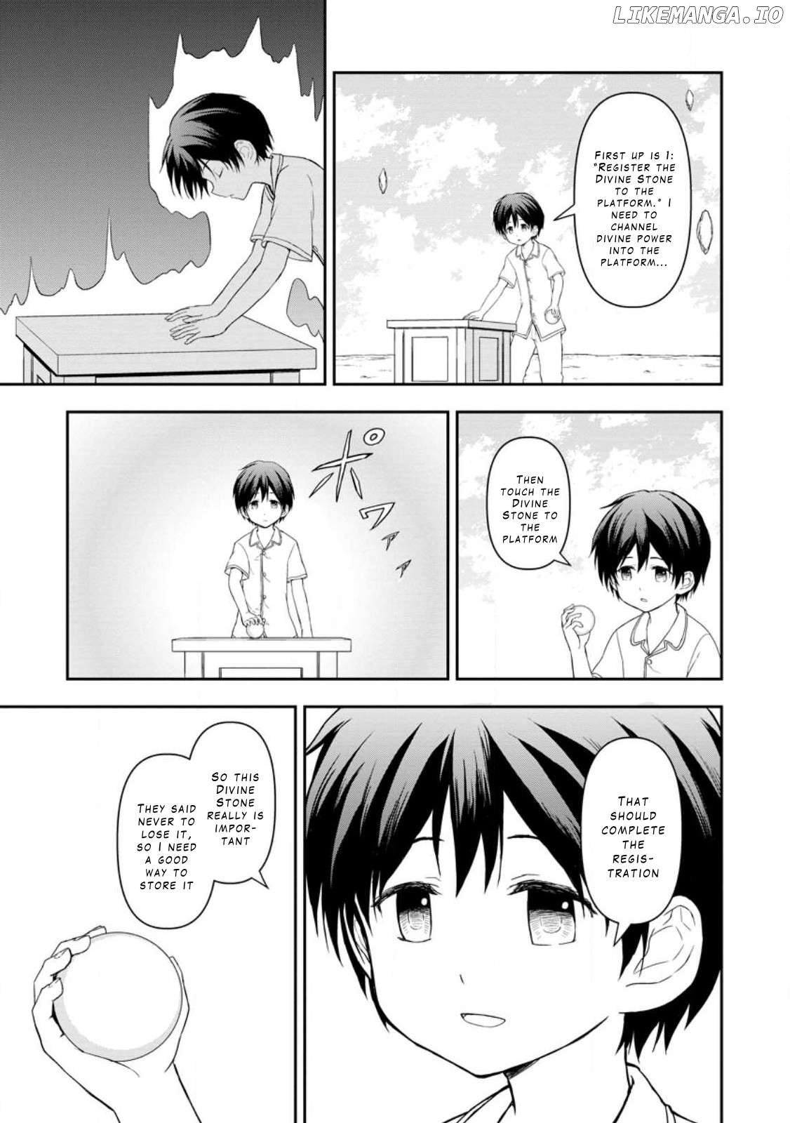 Kami ni Tensei Shita Shounen ga Mofumofu to Isekai wo Tabishimasu Chapter 2 - page 5