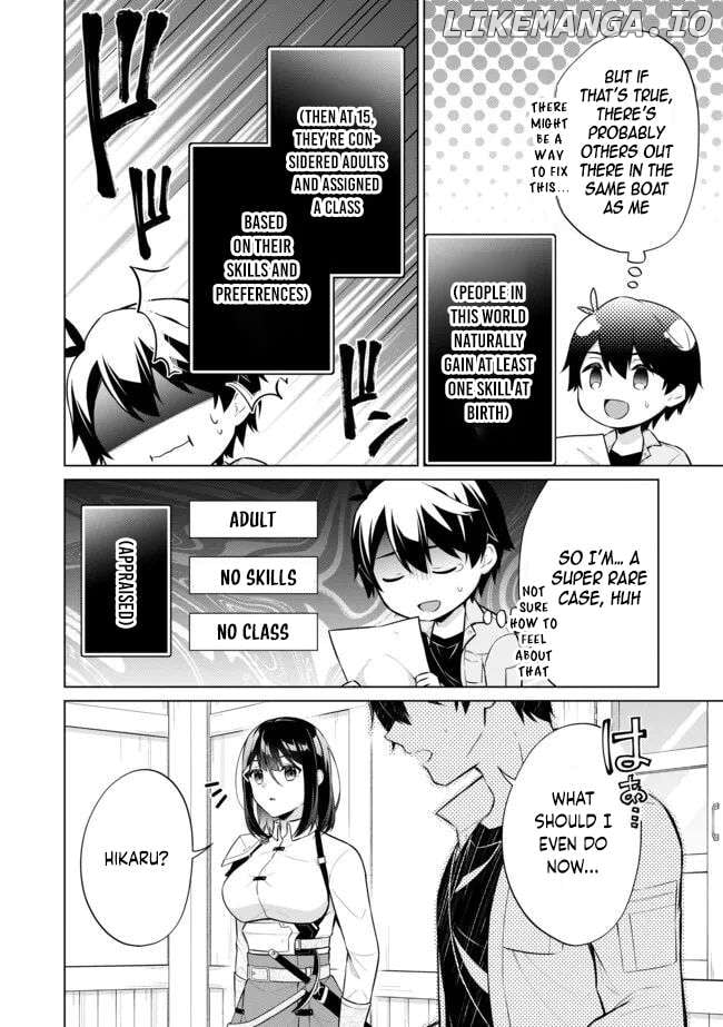 Skill? Nee Yo Sonna mon! - Fuguusha-tachi no Sainou Kaika Chapter 2.2 - page 9