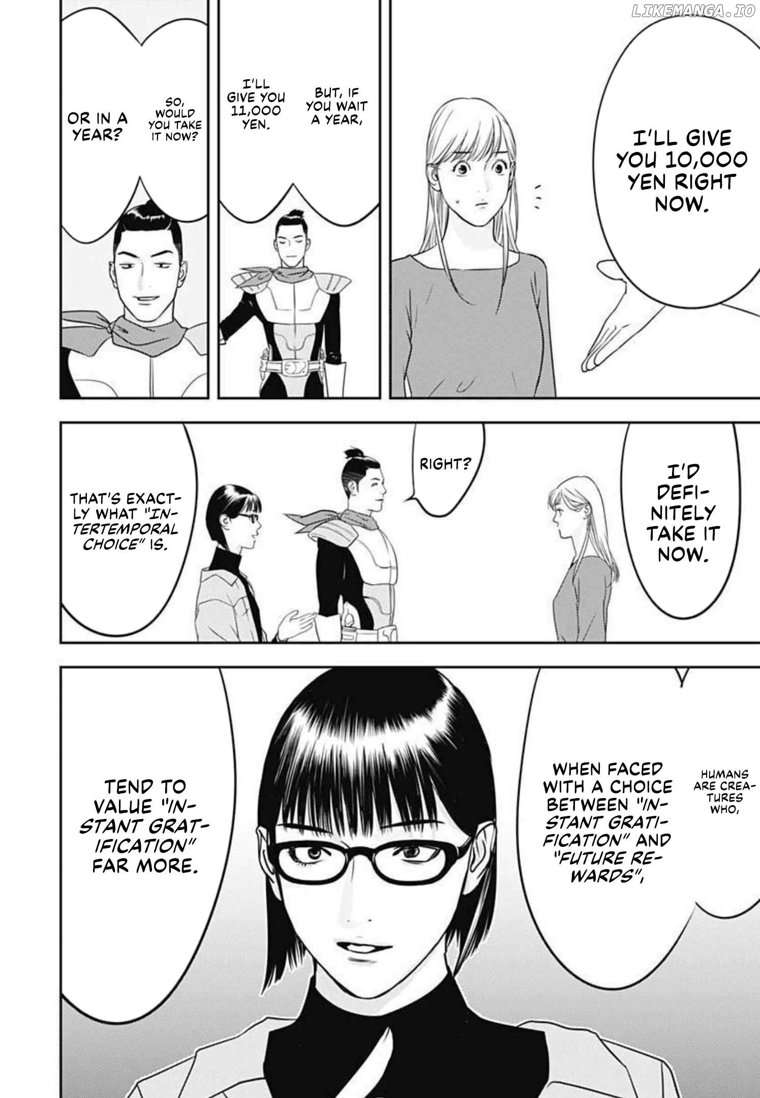 Kamo's Onion is Poisoned: Prof. Kamo's Lecture on "Human" Economics Chapter 1 - page 14