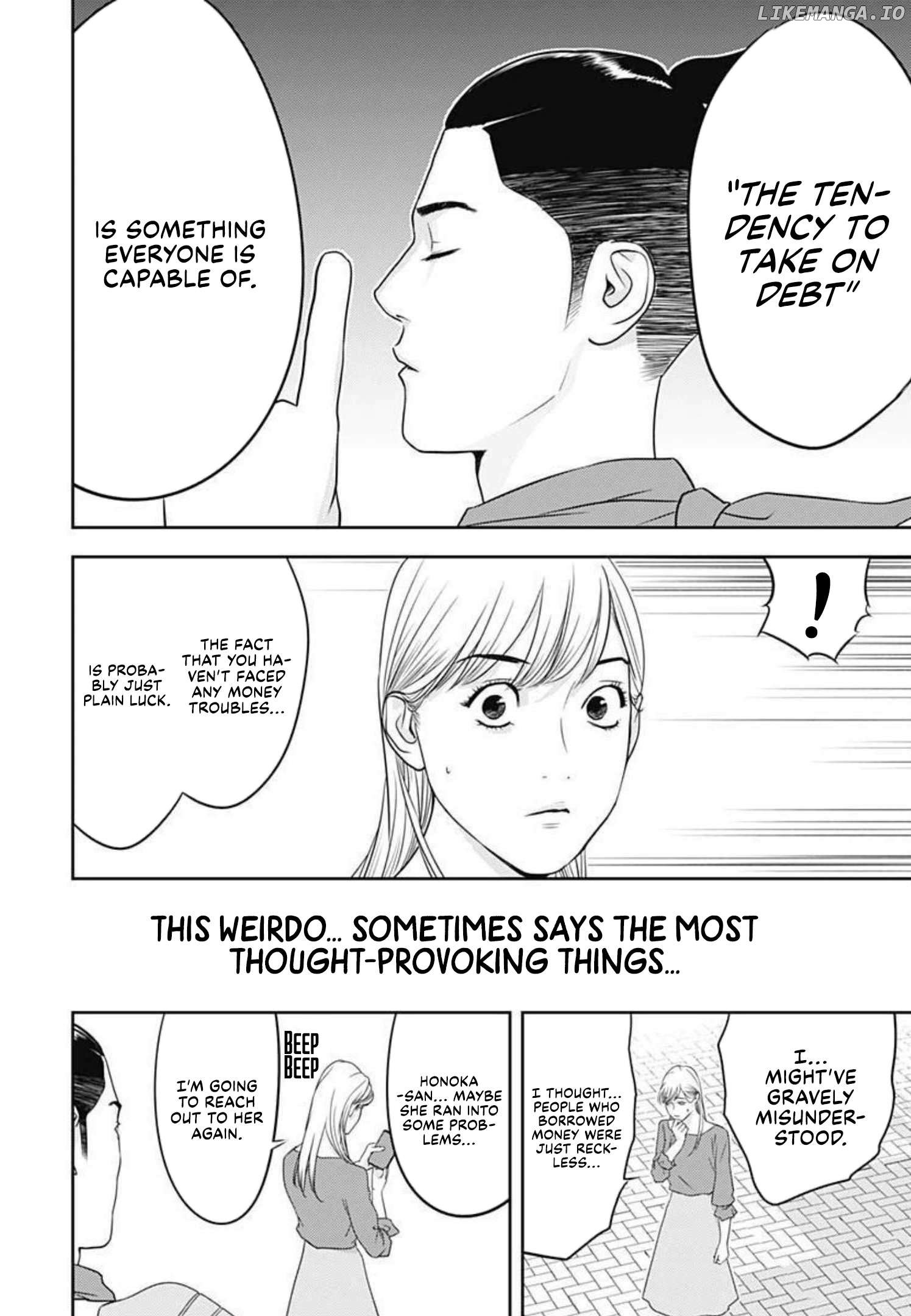 Kamo's Onion is Poisoned: Prof. Kamo's Lecture on "Human" Economics Chapter 1 - page 16