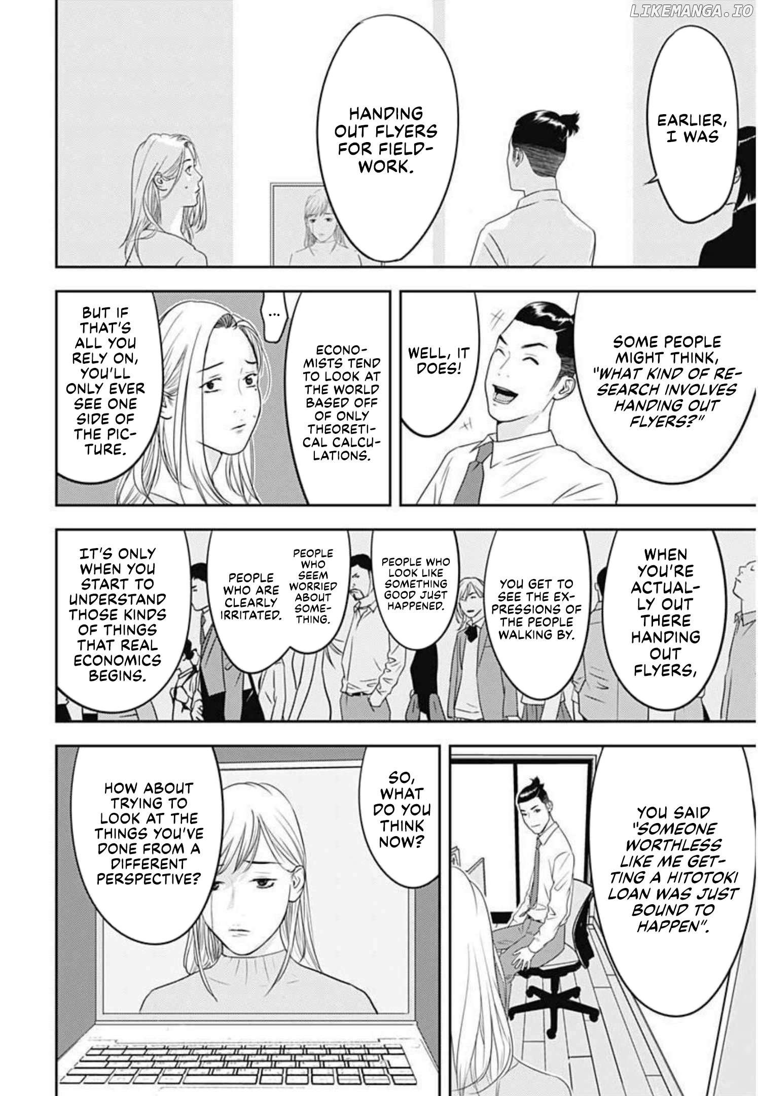 Kamo's Onion is Poisoned: Prof. Kamo's Lecture on "Human" Economics Chapter 1 - page 30