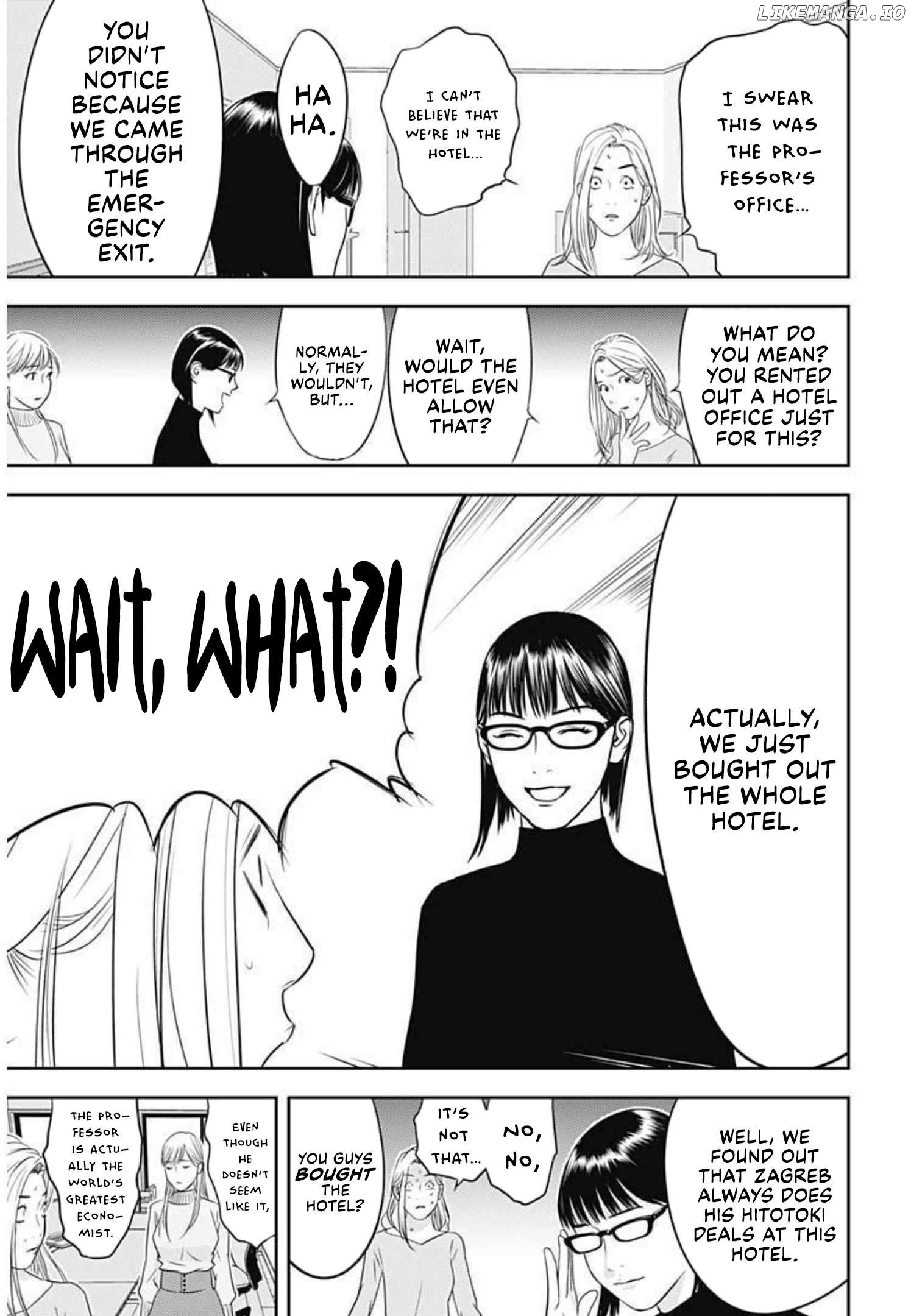 Kamo's Onion is Poisoned: Prof. Kamo's Lecture on "Human" Economics Chapter 1 - page 45