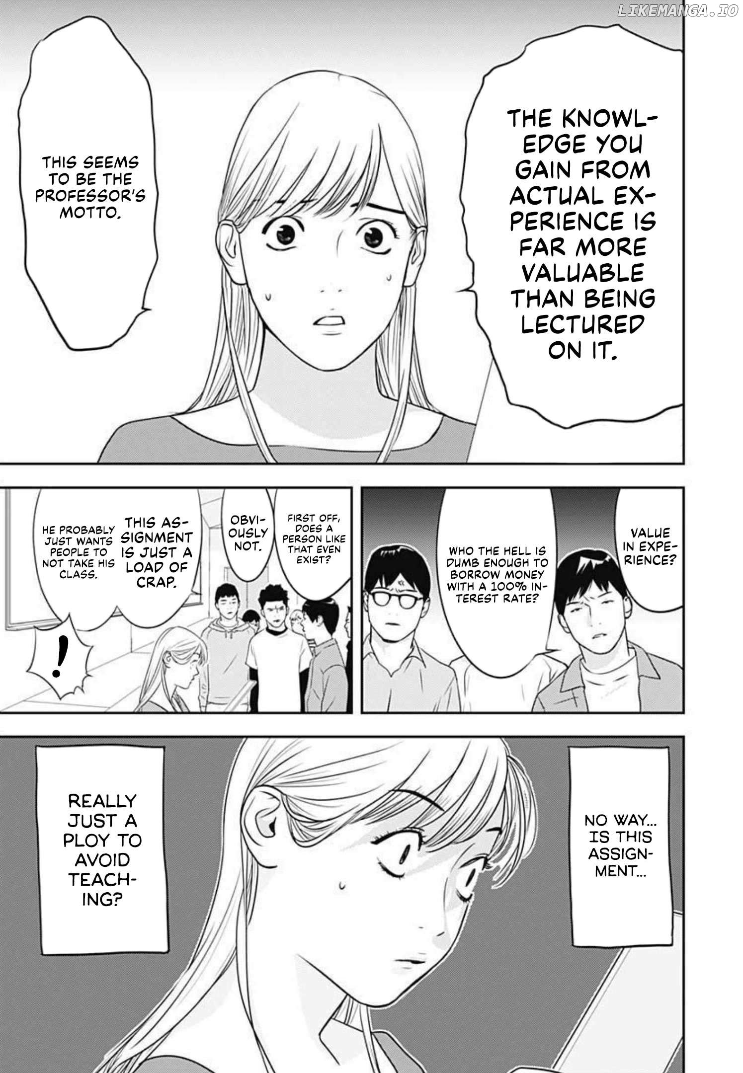 Kamo's Onion is Poisoned: Prof. Kamo's Lecture on "Human" Economics Chapter 1 - page 5