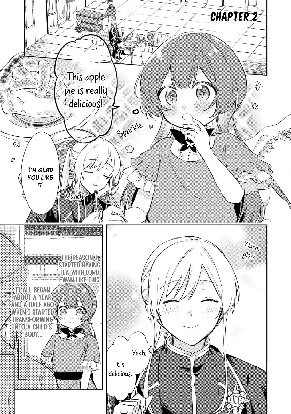 The Lady Who Turns into a Child: Pampered by the Smiling Knight Chapter 2 - page 5