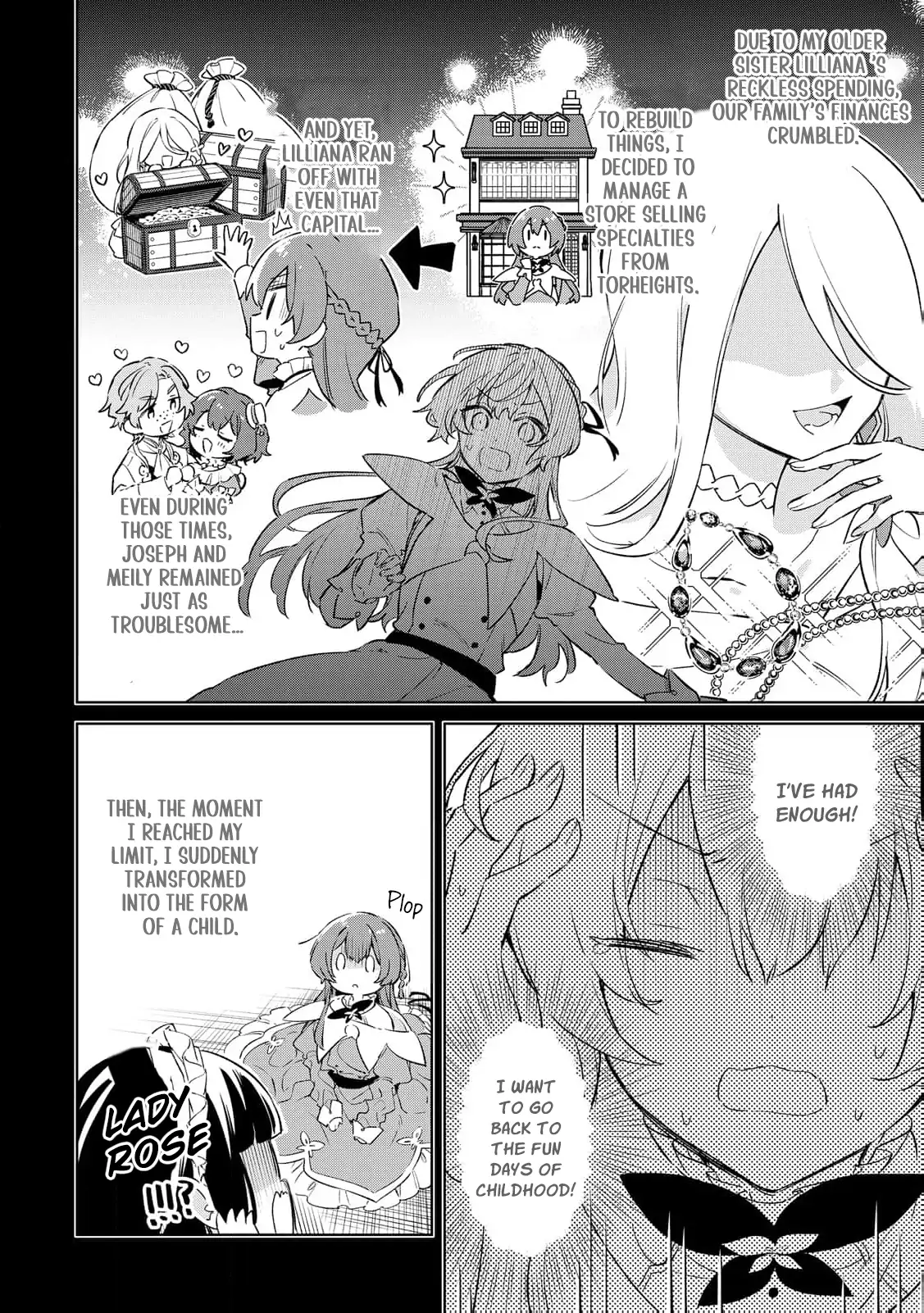 The Lady Who Turns into a Child: Pampered by the Smiling Knight Chapter 2 - page 6