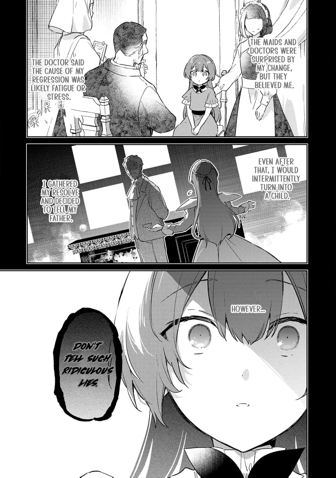 The Lady Who Turns into a Child: Pampered by the Smiling Knight Chapter 2 - page 7
