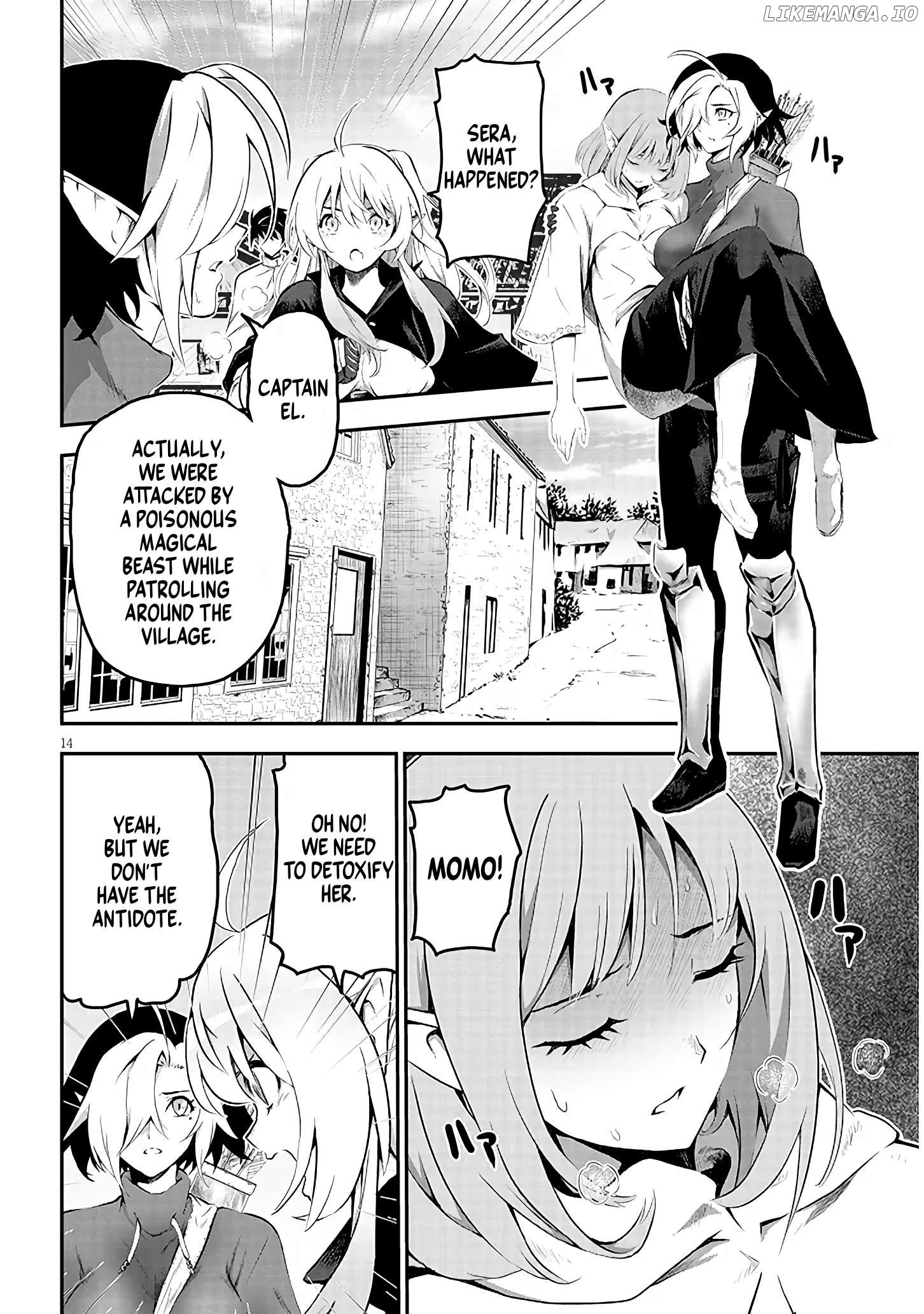 Milk-shibori Hunter no Isekai Sakunyuuki ~Nouka no Saenai Otoko ga Arayuru Shuzoku no Chiku-B o Moteasobi-toriko ni Suru~ Chapter 1.1 - page 14