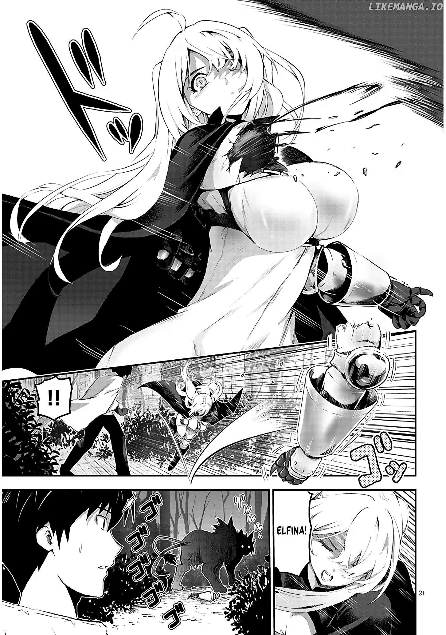 Milk-shibori Hunter no Isekai Sakunyuuki ~Nouka no Saenai Otoko ga Arayuru Shuzoku no Chiku-B o Moteasobi-toriko ni Suru~ Chapter 1.1 - page 21