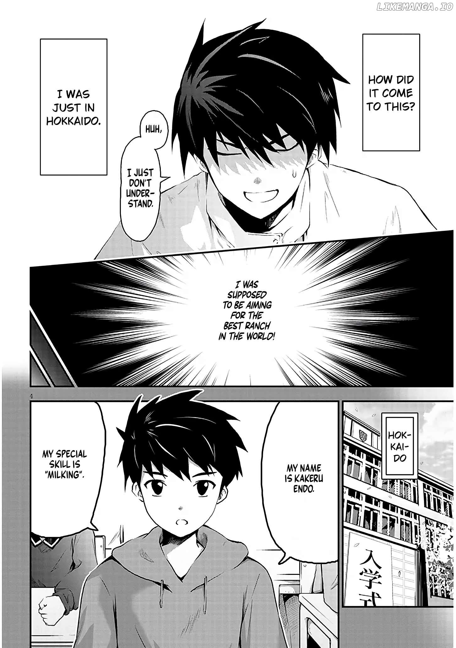 Milk-shibori Hunter no Isekai Sakunyuuki ~Nouka no Saenai Otoko ga Arayuru Shuzoku no Chiku-B o Moteasobi-toriko ni Suru~ Chapter 1.1 - page 4
