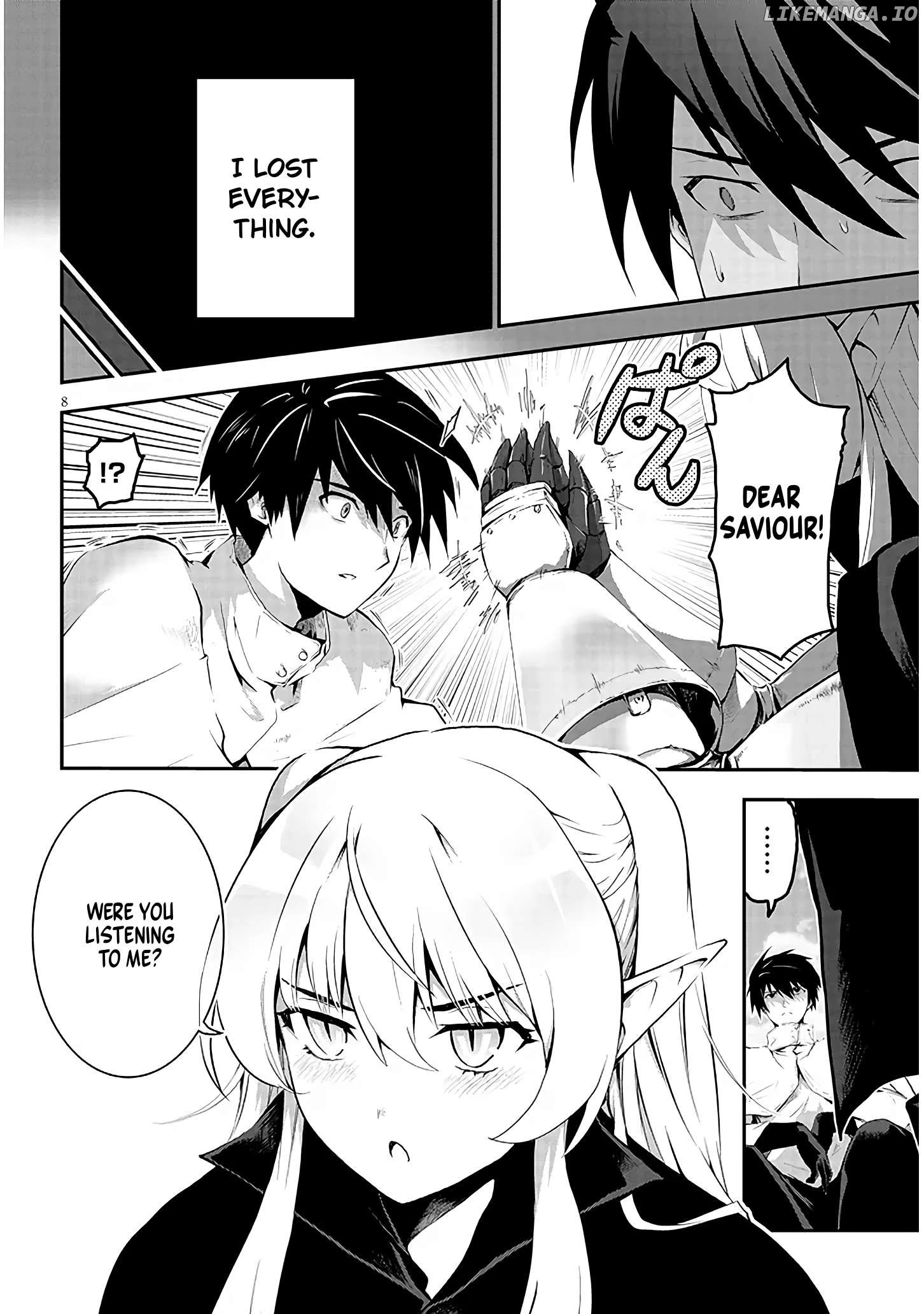 Milk-shibori Hunter no Isekai Sakunyuuki ~Nouka no Saenai Otoko ga Arayuru Shuzoku no Chiku-B o Moteasobi-toriko ni Suru~ Chapter 1.1 - page 8
