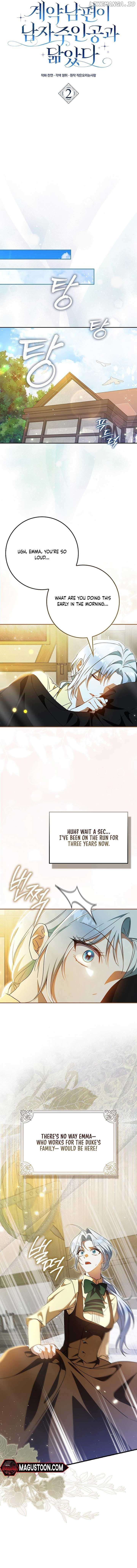 My Contract Husband Resembles the Male Protagonist Chapter 2 - page 8