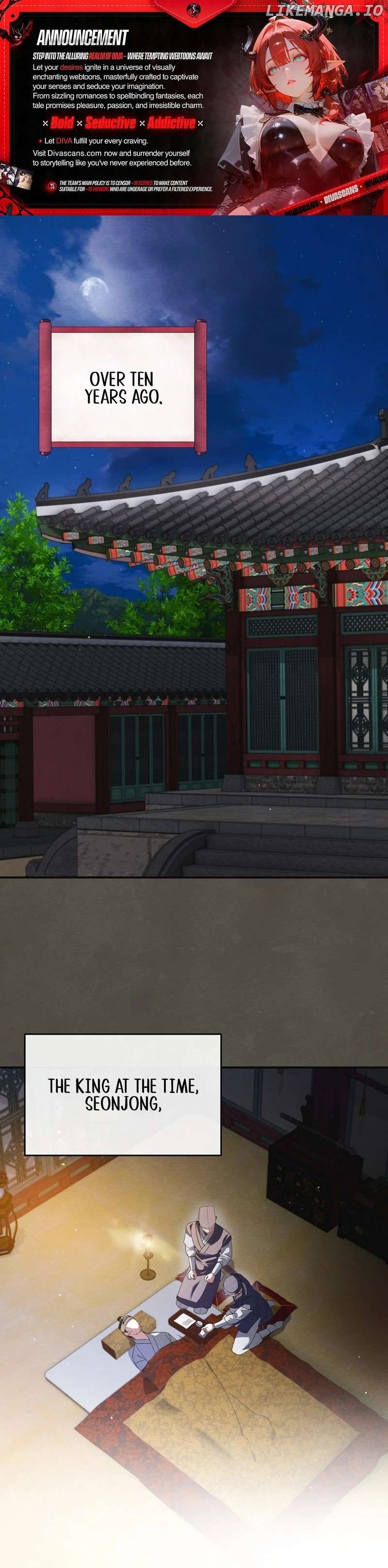 In the Dark Night, the Silver Moon Shines Coldly Chapter 2 - page 1
